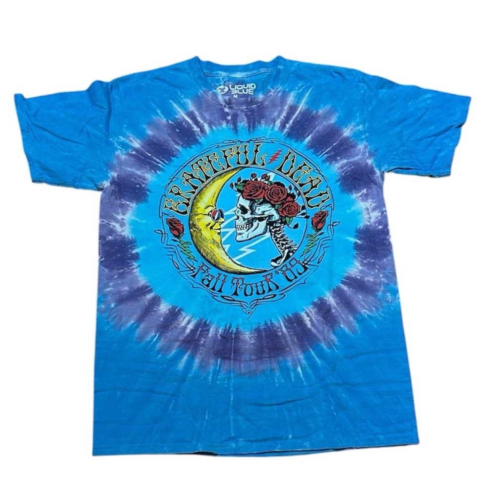 Liquid Blue Grateful Dead Tie Dye Tshirt